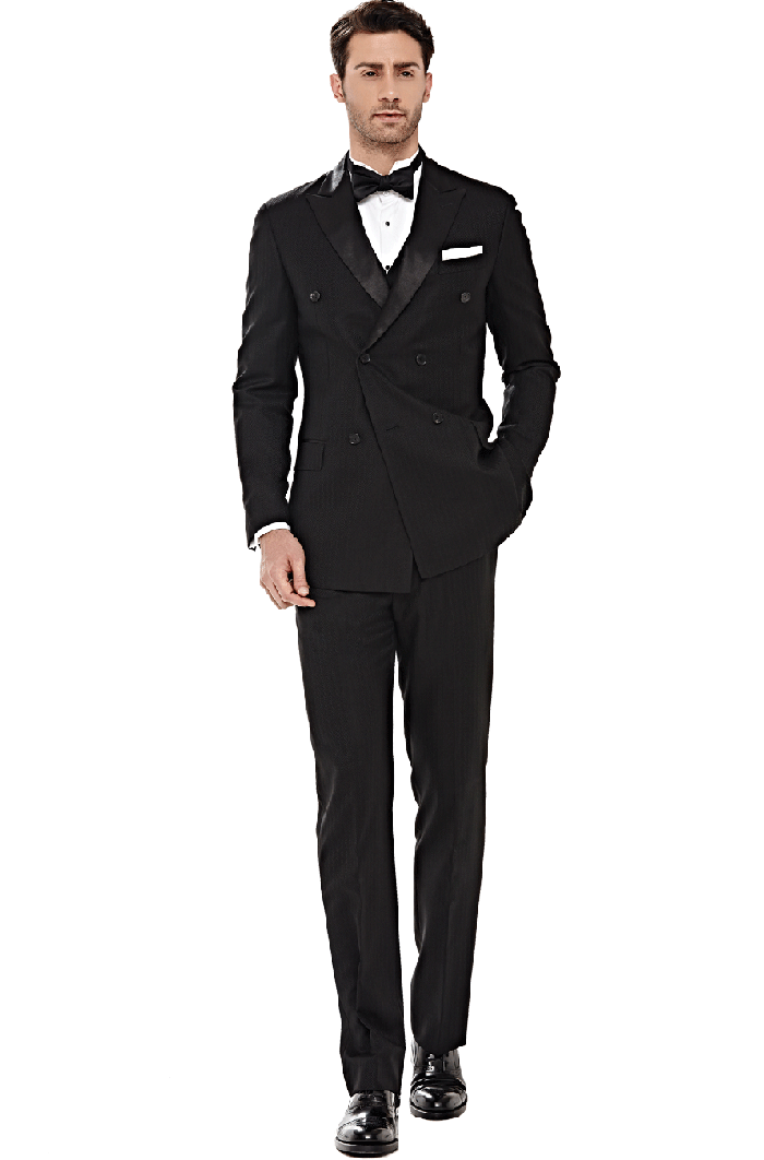 經典黑色塔士多禮服